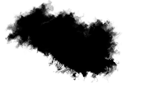 4K Ink pattern. Liquid swirl. Mud fluid spreading dirty grunge texture spatters oil watercolor design mystery abstract. ink spatter paper. drop. overlay. Liquid spill spreading copy space background.