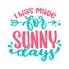 Summer Lettering Quotes and Phrases For Printable Posters, Cards, Tote Bags Or T-Shirt Design. Funny Summer Sayings