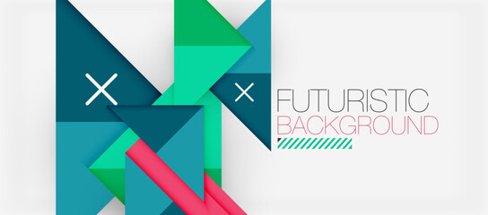 Triangle Vector Background Illustration For Wallpaper, Banner, Background, Card, Book Illustration, landing page