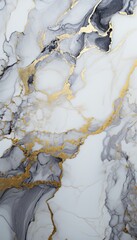 White marble with golden veins
