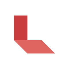 Monogram L design vector logo. Monogram initial letter mark L logo design. Monogram design vector logo. Monogram initial letter mark L logo design. Simple L monogram