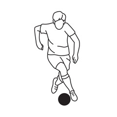 Football Player Pose 4