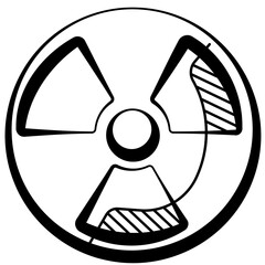 Nuclear Sign Icon