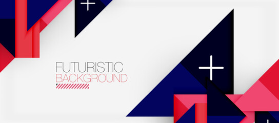 Triangle Vector Background Illustration For Wallpaper, Banner, Background, Card, Book Illustration, landing page