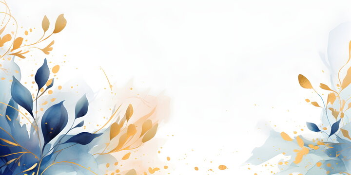 Abstract Blue background. VIP Invitation, wedding and celebration card.