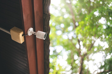 CCTV security camera at home user network