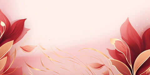 Abstract Maroon background. VIP Invitation, wedding and celebration card.