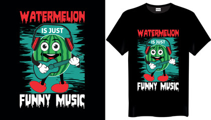 Funny Music T-shirt Design