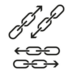 Sling here and cargo icon. Vector illustration. EPS 10.