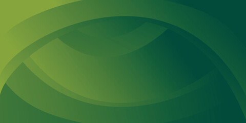 Obraz premium Abstract green circle background. Modern green vector background. Geometric background design