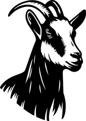 Nubian Goat icon 3 - obrazy, fototapety, plakaty