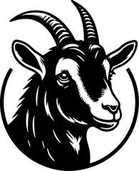 Nubian Goat icon 5 - obrazy, fototapety, plakaty