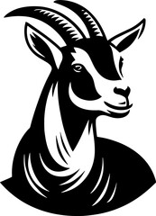 Nubian Goat icon 4 - obrazy, fototapety, plakaty