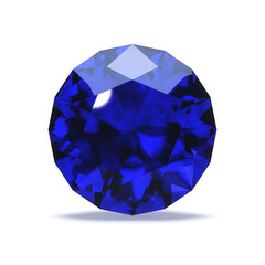 sapphire, blue gemstone, jewelry - 687794724