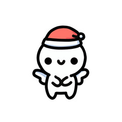 snowman with christmas 
