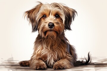 Lhasa Apso full body