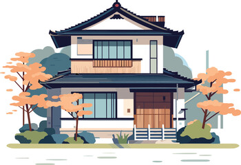Japanese style house.