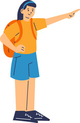 Woman Character Illustration