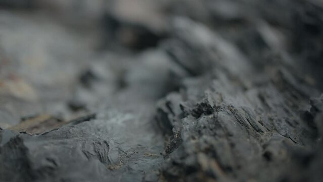 Macro textures of jagged rock formations