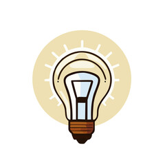 light bulb icon, idea icon, thinking icon 