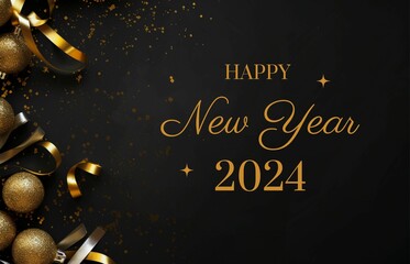 Fototapeta na wymiar Happy new year social media post design 