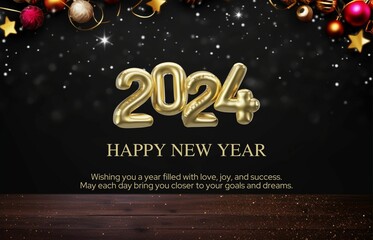 Fototapeta na wymiar Happy new year social media post design 