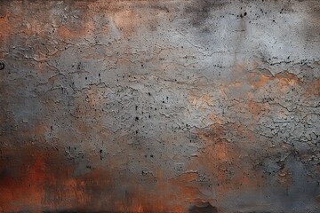 Old rusty metal wall texture background. Abstract grunge background for design