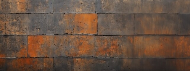 Old rusty metal wall texture background. Abstract grunge background for design