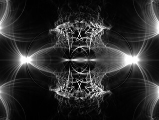 Imaginatory fractal abstract background Image