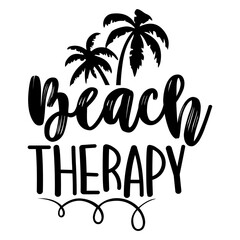 Fototapeta na wymiar Beach Therapy svg
