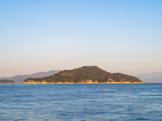 柏島。直島諸島の無人島のひとつ。香川県香川郡直島町。

