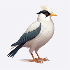 Naklejka premium Bali Myna full body