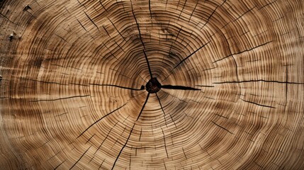 close up oak cut rings texture of a tree ,stump of oak tree felled