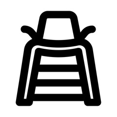 Tall Chair Line UI Icons