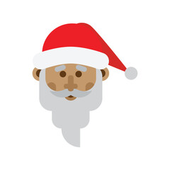 Christmas Santa Claus Hats With Shadow Set