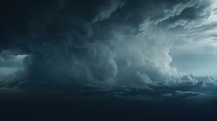 Obraz premium Cloudy Weather with Dark Sky 