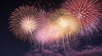 new year fireworks celebration
