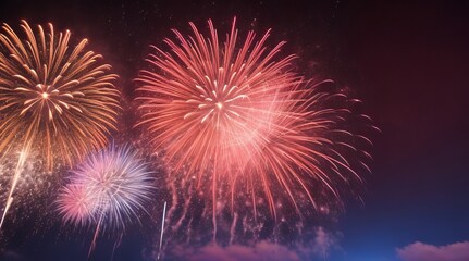 new year fireworks celebration