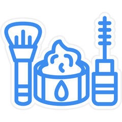 Vector Design Cosmetics Icon Style