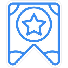 Vector Design Bookmark Icon Style