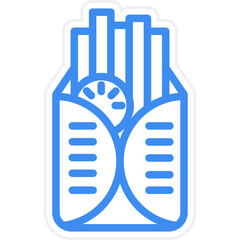 Vector Design Gyro Icon Style