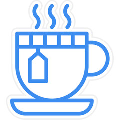 Vector Design Hot Drink Icon Style