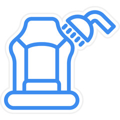 Vector Design Seat Cleaning Icon Style