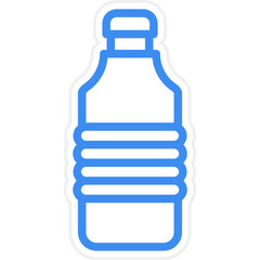 Vector Design Water Bottle Icon Style