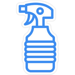 Vector Design Cleaning Spray Icon Style
