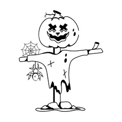 Pumpkin Scarecrow