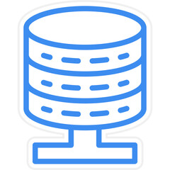 Vector Design Database Icon Style