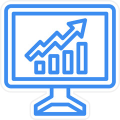 Vector Design Website Traffic Icon Style