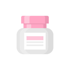 Medicine and pills in pack vector colorful icon - 687819108