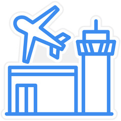 Vector Design Airport Icon Style